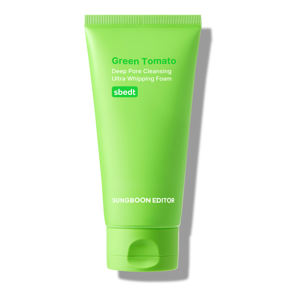 Sungboon Editor Green Tomato Deep Pore Cleansing Ultra Whipping Foam 120ml