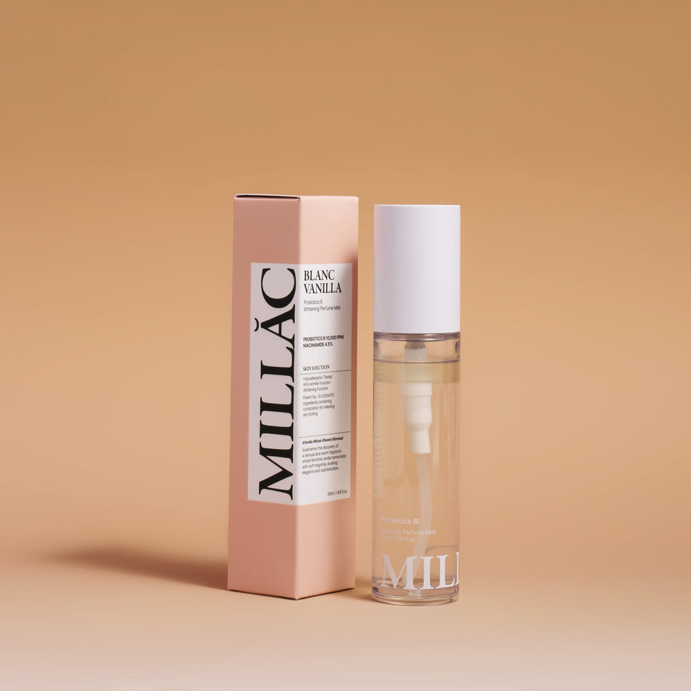 MILLAC Probiotics III Brightening Intimate Perfume Mist Blanc Vanilla 50ml/ Intimate Spray