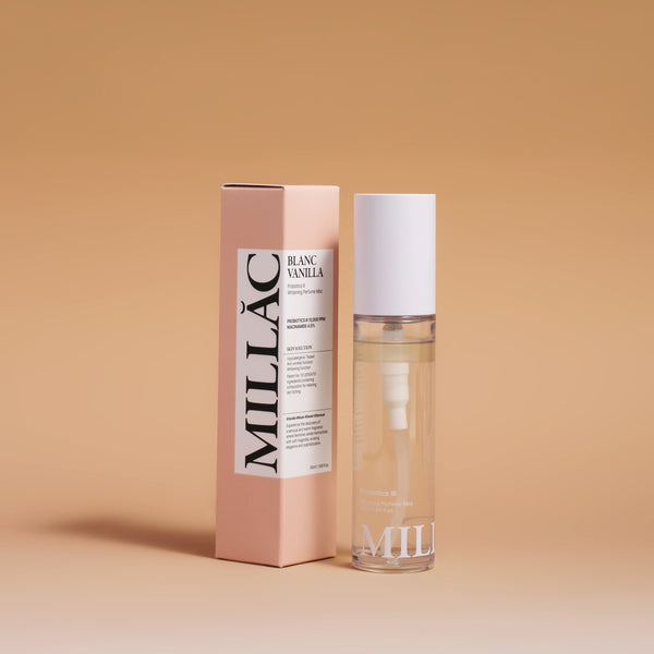MILLAC Probiotics III Brightening Intimate Perfume Mist Blanc Vanilla 50ml/ Intimate Spray