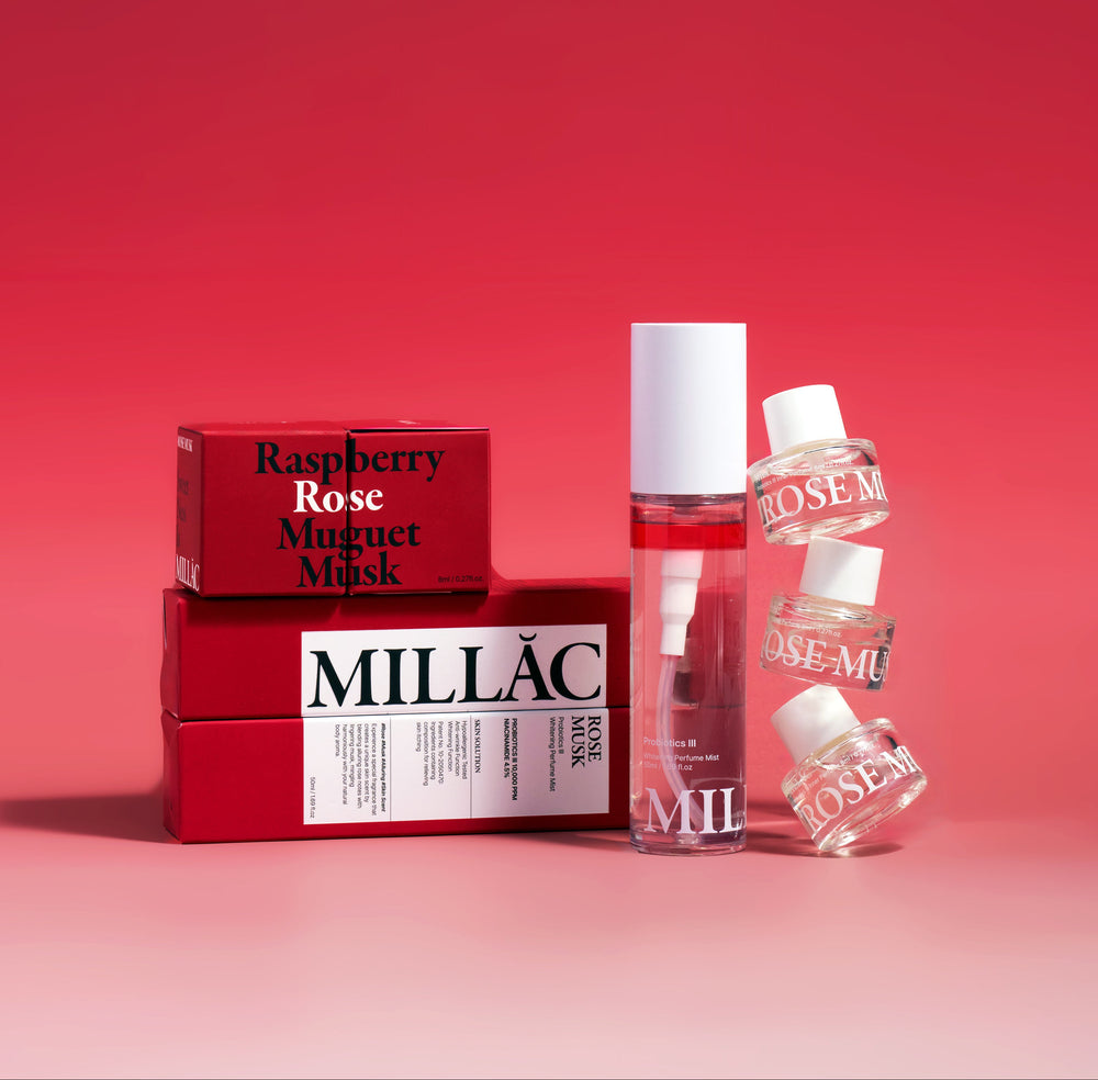 MILLAC Probiotics III Intimate Perfume – Rose Musk Intimparfum mit Probiotika 8 ml