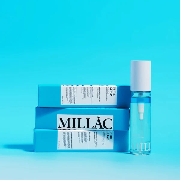 MILLAC Probiotics III Brightening Intimate Perfume Mist – Pure Soap Aufhellender Intim-Mist mit frischem Duft 50 ml