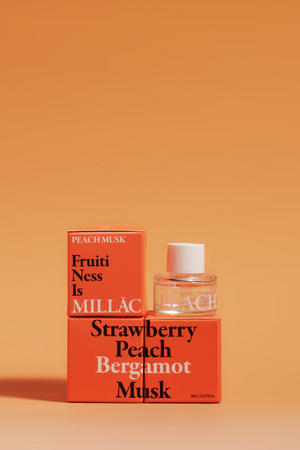 MILLAC Probiotic III Intimate Perfume Oil – Strawberry • Peach • Bergamot • Musk (8 ml)