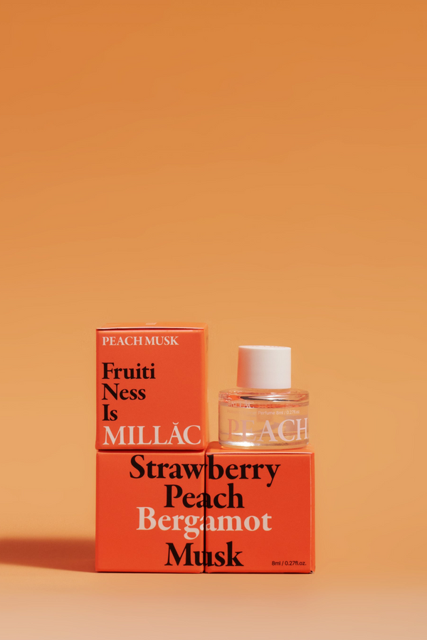 MILLAC Probiotic III Intimate Perfume Oil – Strawberry • Peach • Bergamot • Musk (8 ml)