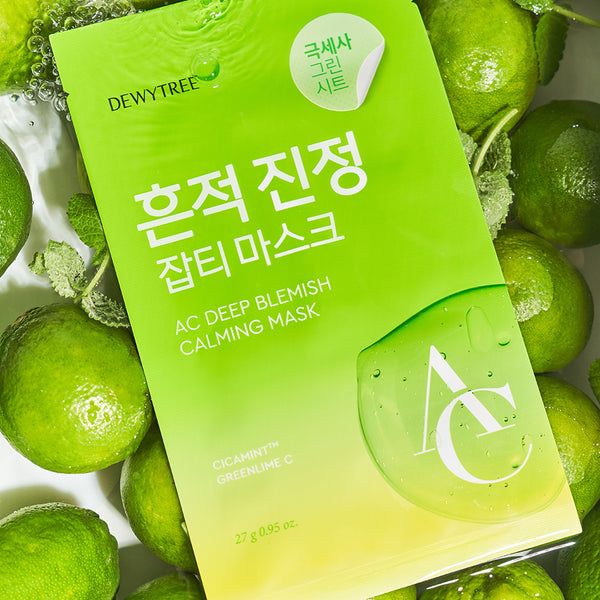 DEWYTREE AC Deep Blemish Calming Mask Sheet - Beruhigende Tuchmaske für unreine und empfindliche Haut 1 Stück