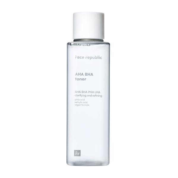 Face Republic AHA/BHA Toner - Gesichtswasser für fettige empfindliche Haut 160ml