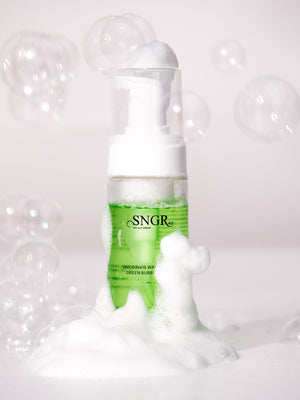 SINIGRIN415 Wasabi Leaf Green Bubble Foam