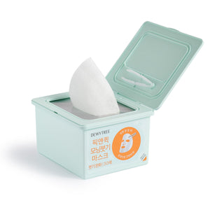 DEWYTREE Pick and Quick De-Puff Mask Sheet - Abschwellende & feuchtigkeitsspendende Tuchmasken 30 Stück