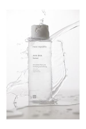 Face Republic AHA/BHA Toner - Gesichtswasser für fettige empfindliche Haut 160ml