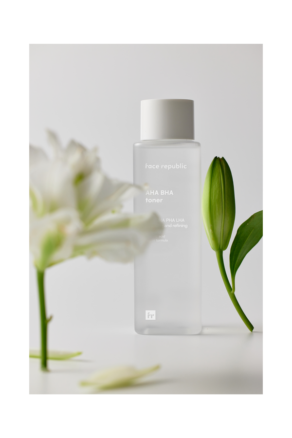 Face Republic AHA/BHA Toner - Gesichtswasser für fettige empfindliche Haut 160ml
