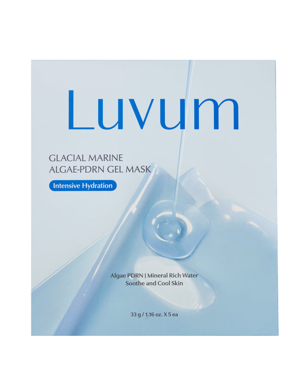 LUVUM Gelmaske mit glazialen Meeresalgen und PDRN 1 Stück