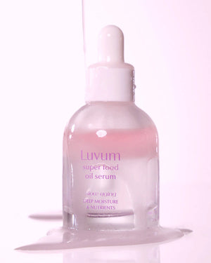 LUVUM Superfood Oil Serum  Nährendes 2-Phasen-Ölserum für strahlende, elastische Haut  30 ml