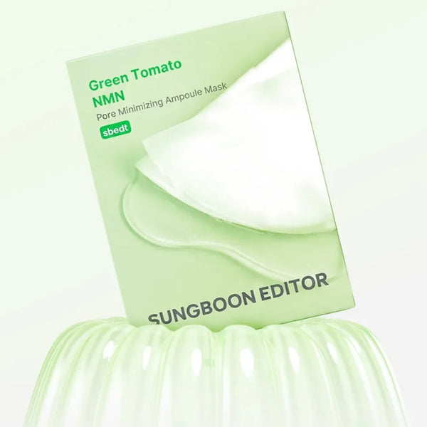 Sungboon Editor Green Tomato NMN Pore Lifting Ampoule Mask 23g