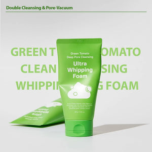 Sungboon Editor Green Tomato Deep Pore Cleansing Ultra Whipping Foam 120ml