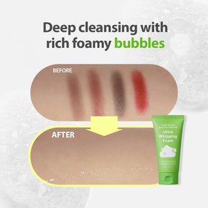 Sungboon Editor Green Tomato Deep Pore Cleansing Ultra Whipping Foam 120ml