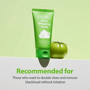 Sungboon Editor Green Tomato Deep Pore Cleansing Ultra Whipping Foam 120ml