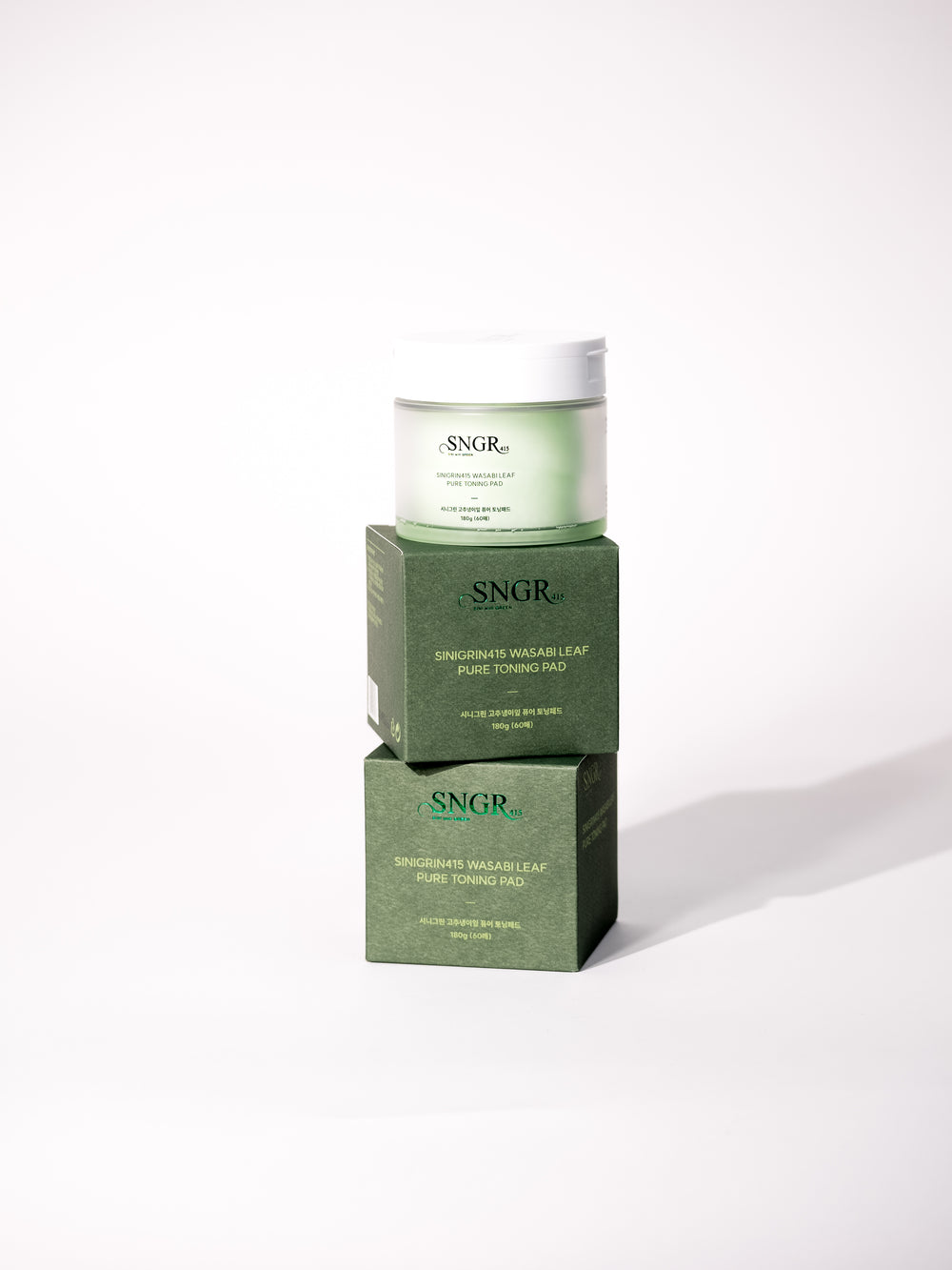SINIGRIN415 Wasabi Leaf Pure Toning Pad