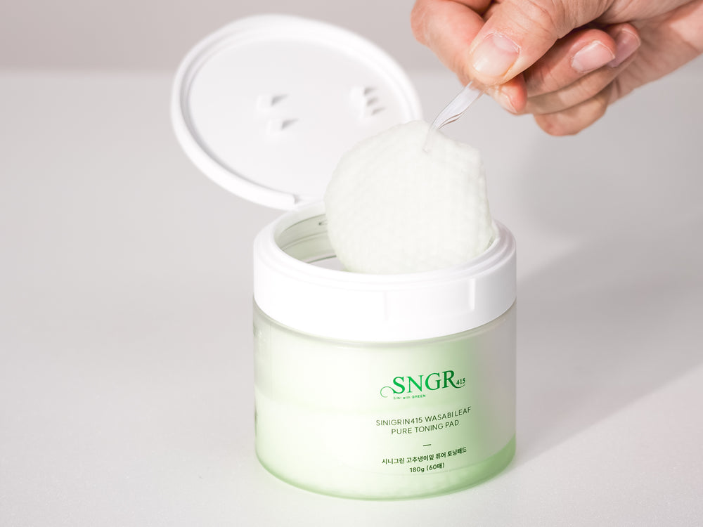 SINIGRIN415 Wasabi Leaf Pure Toning Pad