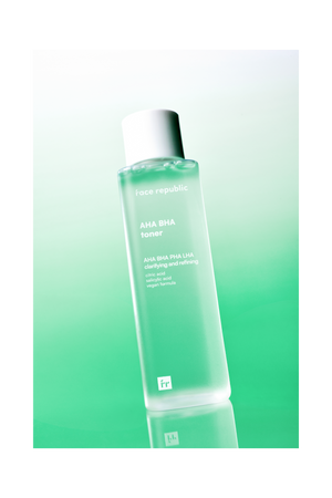 Face Republic AHA/BHA Toner - Gesichtswasser für fettige empfindliche Haut 160ml