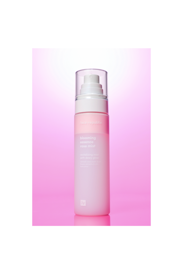 Face Republic Blooming Essence Rose Mist 100 ml - Feuchtigkeitsspendender 2-Phasen-Glow-Mist