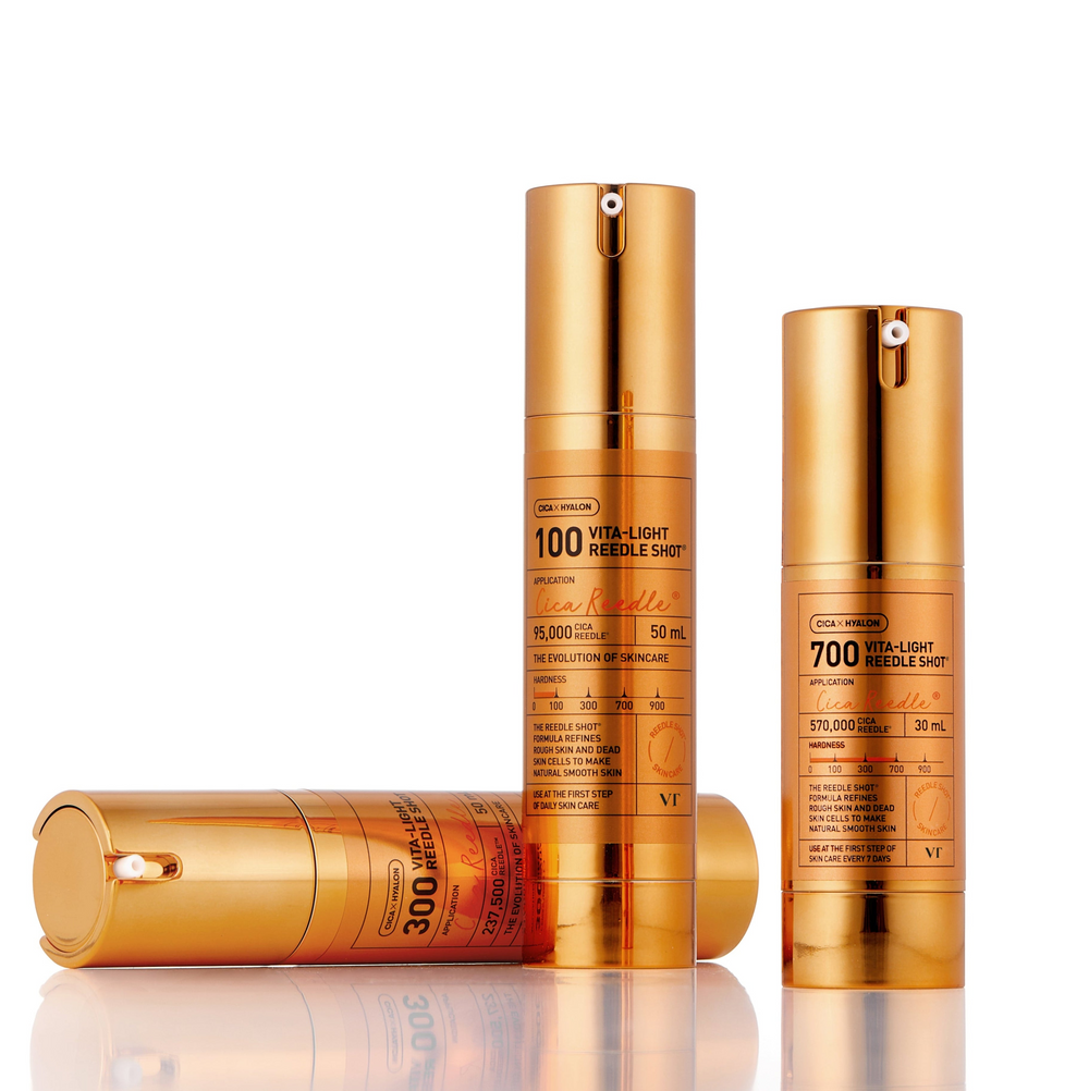 VT Cosmetics Vita-Light Reedle Shot 100 Aufhellende Ampullenessenz mit Vitamin-Komplex 50 ml