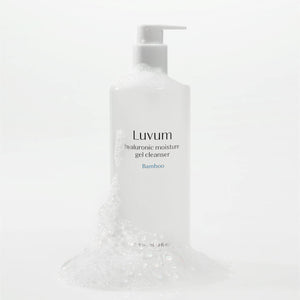 Gel nettoyant hydratant visage LUVUM à l'extrait de bambou et à l'acide hyaluronique 200 ml