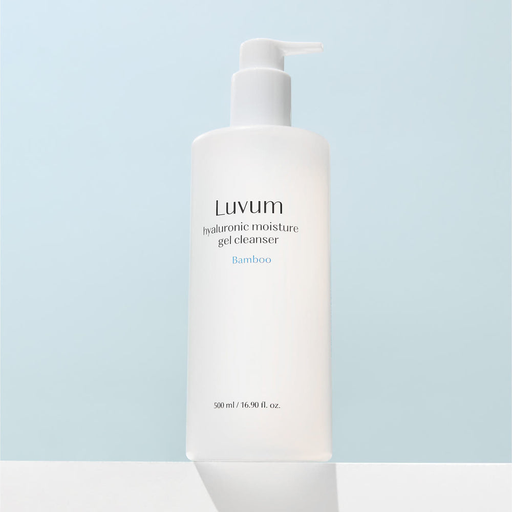 LUVUM Moisturizing Facial Cleansing Gel with Bamboo Extract and Hyaluronic Acid 200ml