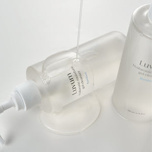 Gel nettoyant hydratant visage LUVUM à l'extrait de bambou et à l'acide hyaluronique 200 ml