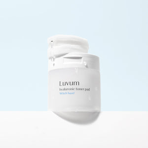 Luvum toner pads with witch hazel and hyaluronic acid 130 ml / 60 pads