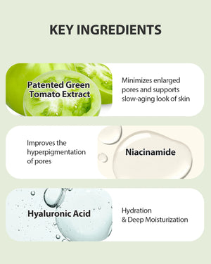 Sungboon Editor Green Tomato NMN Pore Minimizing Ampoule 40ml