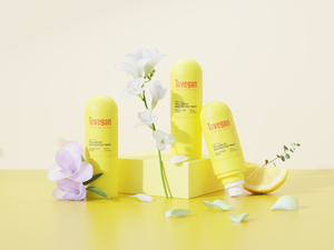Tovegan Colorfood Series Gelber UV-Sonnenschutzspray SPF50+ PA+++